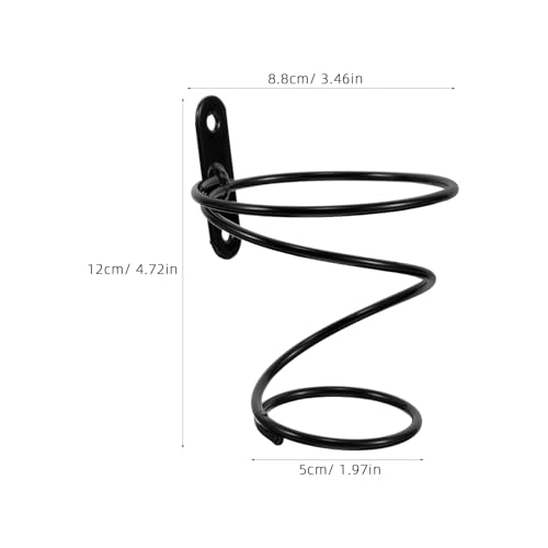 Porte-bouteilles en spirale pour cuisine encombrée : fixations murales