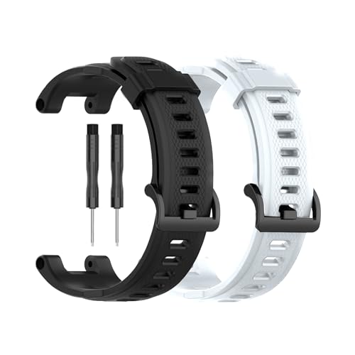 YODI Sporty Silicone watch Strap Band Compatible With Amazfit T-Rex/Amaz fit T-Rex Pro Smart Watch Only Compatible For Amazfit Smartwatch Strap, uses for Men, Women Boys and Girls