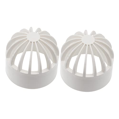 HANABASS Fish Tank Permeable Net Overflow Filter Screen 1.77 Inch Breathable Cap for Aquarium and Seafood Pond Intake Protection