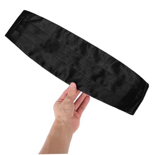 PartyKindom Satin Cummerbund Adjustable Pretied Formal Belt for Men for Weddings Special Events and Tuxedo Styling Luxurious Box Included3