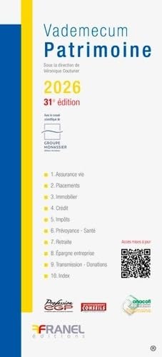 Vademecum du Patrimoine 2026 - 31e édition