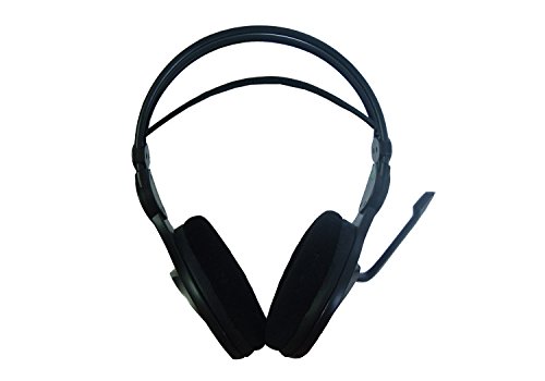 Casque stéréo A4-Tech HS-100 avec micro flexible et arceau réglable résistant
