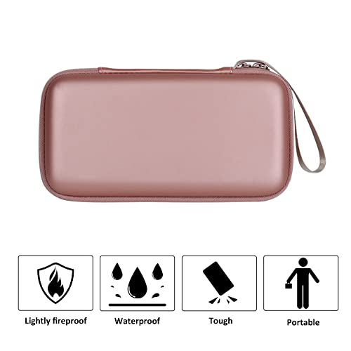 Co2Crea Hard Case Compatible With Texas Instruments Ti-84 Plus Ce/Ti-84 Plus/Ti-Nspire Cx Ii Cas/Ti-Nspire Cx Ii/Ti-83 Plus/Ti-89 Titanium/Ti-86 Color Graphing Calculator, Rose Gold #TOP6