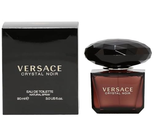 VERSACE Crystal Noir Eau De Parfum Spray for Women, 3 Ounce