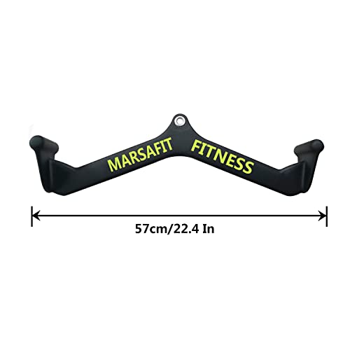 Home Gym Fitness Remo T-Bar V-Bar Polea Cable Accesorios para Máquina de Bíceps, Tríceps Lat Barra de Tracción de Fuerza de Espalda Mango de Entrenamiento Pull Down - Imagen 3