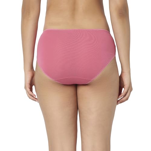 Image of juliet Cotton Hipster Premium Panties Set of 5 Full Coverage Stretchable Fabric