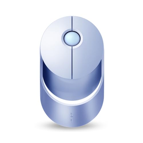 Rapoo Ralemo Air 1 kabellose Maus wireless Mouse 1600 DPI Sensor umweltfreundlicher wiederaufladbarer Akku ergonomisch für Links- und Rechtshänder PC & Mac - lila