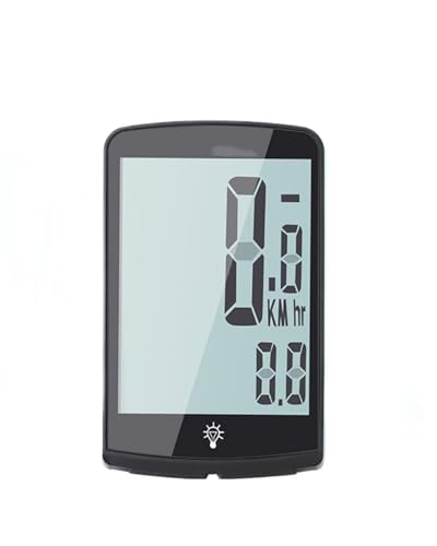 Ciclocomputador Ciclocomputador con Pantalla Grande, Sensor De Velocidad Y Conexión A App para Bicicletas Sensor Mejorado Ciclocomputador Resistente Agua