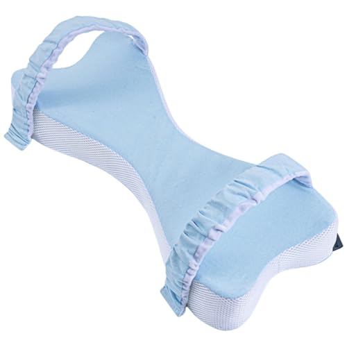 Oreiller de jambe mousse mémoire pour sciatique et coussin genou sangle réglable - 2