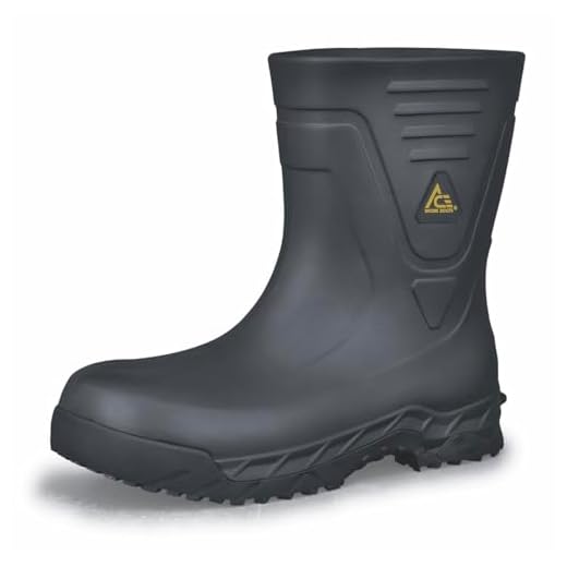 Shoes for Crews Bullfrog Pro II, Men's, Women's, Unisex Slip Resistant, Water Resistant, Soft Toe Work Boots, Black, Men's Size 7/ Women's Size 9