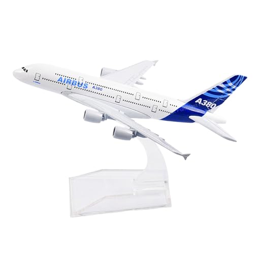 Image of FunBlast Diecast Aeroplane Scale Model - Airplane Miniature Model Only for Display, Size -14 Cm (A380-Airbus)