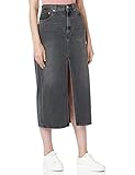  Levi\'s Slit Front Skirt Mujer Such A Doozie (Gris) 29 -