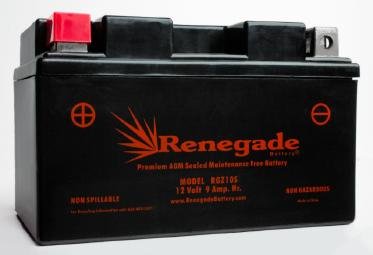 Replacement AGM Battery; RGZ10S; 150+ CCA's; FOR MTD/TROY BILT PART NUMBER 725-17136