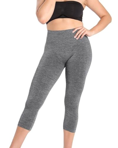 Image of SlimMe High Waisted Shapewear Leggings, Tummy Control Compression