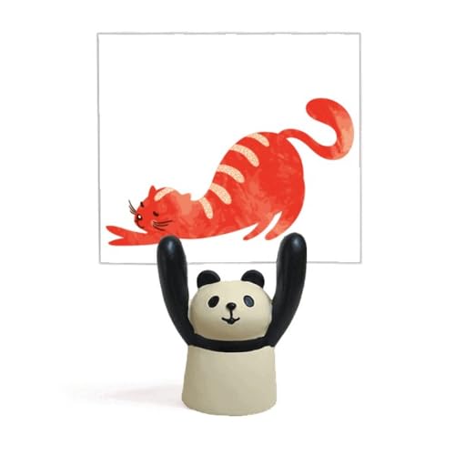 Support pour mémo chat et panda le cadeau mignon pour collègue