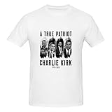 Photo Gallery maglietta rip charlie kirk charlie kirk un vero patriota da uomo a maniche corte s Photo Gallery maglietta rip charlie kirk charlie kirk un vero patriota da uomo a maniche corte s
