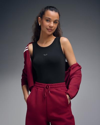 Image of Women's Ultra-Lightweight Ribbed Tank Top | Micromodal & Micropolyester Blend, Sleeveless Crew Neck, Regular Fit for Training, Travel & All-Day Casual Wear (XW2004)
