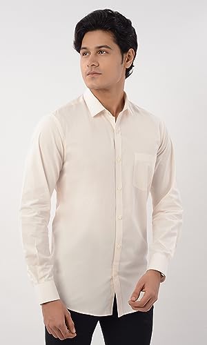 Image of Men's Solid Slim Fit Shirt