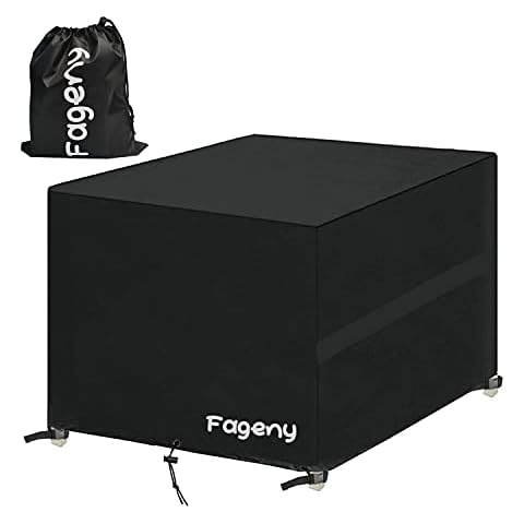 Fageny Waterproof Garden Furniture Cover 125x125x74cm Cover