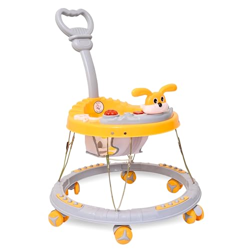 Image of AVANI METROBUZZ Baby Walker with Musical Lights, Push Handle, Interactive Tray for 6 to 18 Months Baby