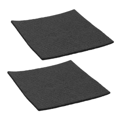 Alipis Graphite Cloth Wick Mat Heat-Resistant Insulation Blanket for Vacuum Furnaces 100x100x10mm 2pcs Package