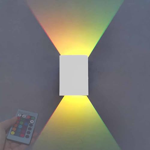 Lámpara de pared RGB regulable de 16 colores para crear ambientes modernos