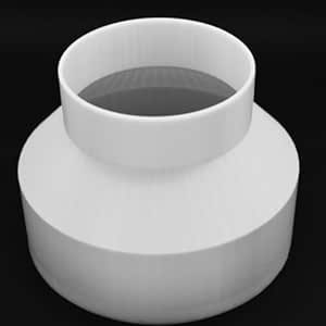 Round Ducting Reducer Pipe Connect Joint 150mm To 100mm With Stainless Hose Clip B6c64a5c 7e47 4947 A72a 445cd3adc196.f4188d9371601528433c5cb9d08ea6c7 - View #8