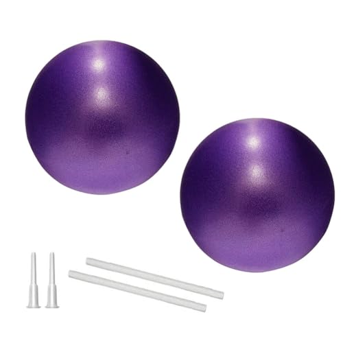 Image of 9 Inch Exercise Pilates Ball Mini Exercise Barre Ball for Yoga,Stability Exercise Training Gym Anti Burst and Slip Resistant Balls Physical Therapy Improves Balance, Core Strength