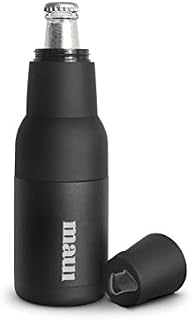 Green Maui, Beer Bottle Insulator Holder | Stainless Steel Insulated Can Cooler