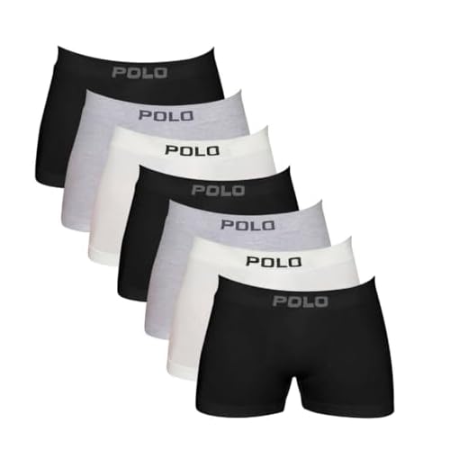 Kit 7 Cuecas Polo 781 Algodão Boxer Sem Costura - Sortido Cor:Sortido;Tamanho:G