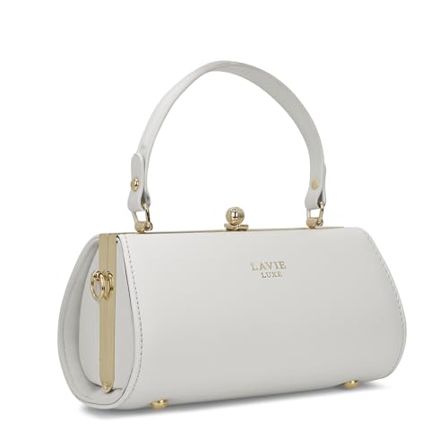 Image of Lavie Luxe Women's Marie Frame Satchel Bag | Satchel Handbag for Work | Ladies Purse | Stylish Shoulder Bag | Gift for Women