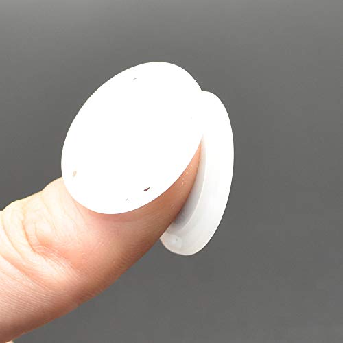 41L Magnetic Coat Buttons 26Mm/1” Invisible Hidden Sewing Button Nylon With Magnets Inside For Coat Jacket Suitcase Bag Windbreaker Pajamas Fbm Shipment 6Pcs (26Mm, White) #TOP4