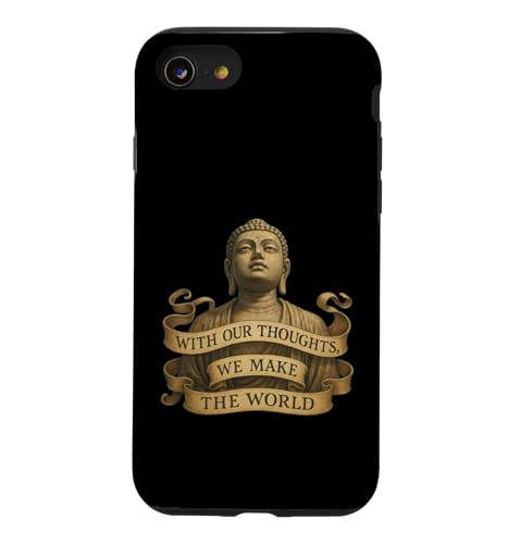 With Our Thoughts We Make the World - ���̈��p - LOA �X�}�z�P�[�X iPhone SE (2020) / 7 / 8 �p