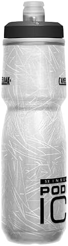 Miniatura 2 de CamelBak Podium - Botella para bicicleta, 21 onzas, botella con aislamiento térmico para apretar, color negro