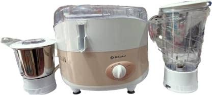Bajaj Fresh Sip (DLX) 450-Watt Juicer Mixer Grinder (White & Pink)