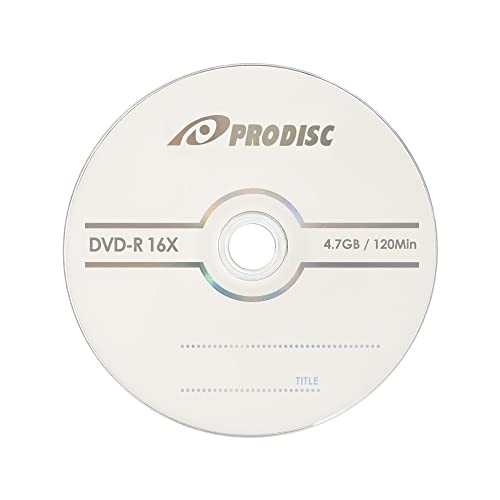 Image of Prodisc DVD-R 16X 4.7GB Logo Blank Data Video Movie Recordable Media - 100 Discs (Japanese Limited Edition)
