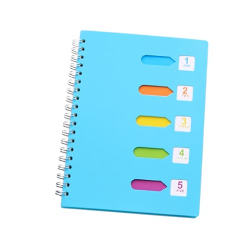 GARIOUANS 類記事 中ブルー 厚手側面スパイラルノート 学生用ノートパッド