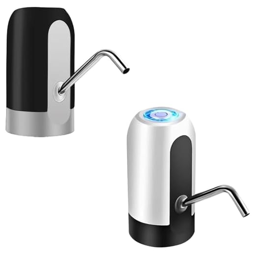 (Cores Sortidas) Bebedouro Bomba Elétrica Para Garrafão Galão Água Recarregável Usb Filtro(Cores Sortidas Preto, ou branco))