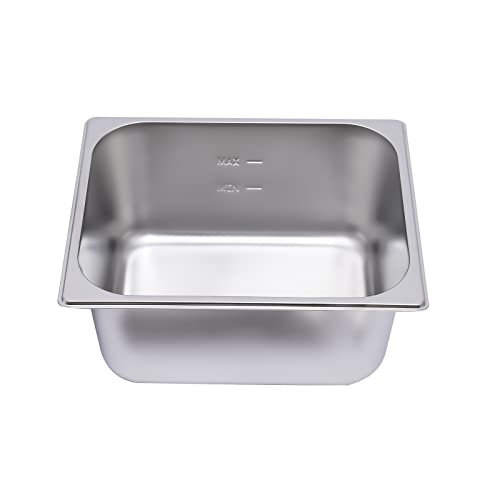 CLEADONG 3 in 1 Warmhalteplatte elektrisch, 6 L Edelstahl WarmhaltebehäLter, 30-80℃ Buffetwärmer Edelstahl Dish Warmhaltegerät, FüR Catering Und Party – Bild 7