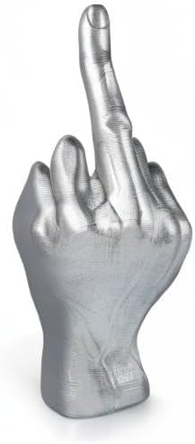 DS. DISTINCTIVE STYLE Middle Finger Statue Joke Gifts 7.9 Inch Funny Desk Decor Resin Decoration - Image 10