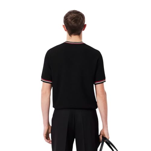 Lacoste Mens Short Sleeve Classic Fit Crew Neck Sweater3