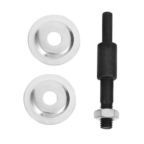 ARTIBETTER 2 Sets Drill Arbor Adapter Metal Grinding Wheel Mandrel Easy Install Sanding Wheel for Drill