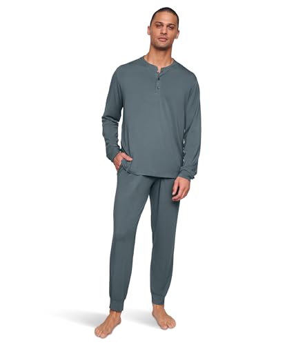 Image of Eberjey Henry Men's Jersey Modal PJ Set