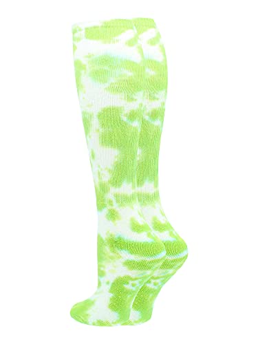 Image of Tie Dye Multisport Tube Socks Soccer Softball Volleyball for Girls Boys Women and Men Youth and Adult