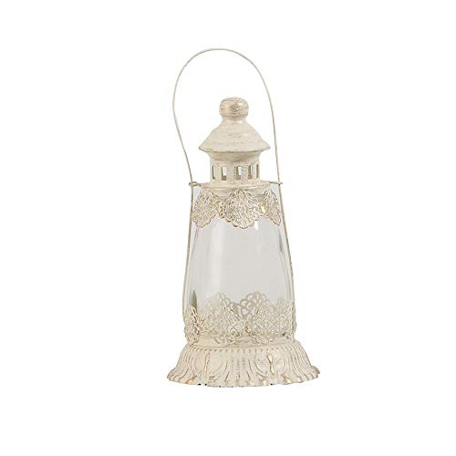 DICSVL Retro Industrial Viento Hierro Forjado sostenedor de Vela de la lámpara...
