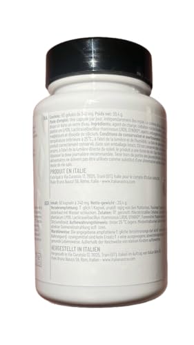 Probiotici Donna Intimo, NUOVA FORMULA DA RICERCATRICI ITALIANE, Gonfiore Addominale e Cistite, Colon Irritabile, Candida e Vaginosi, Fermenti Lattici Intimo, Enzimi Digestivi - 60 Capsule 2 Mesi - 10