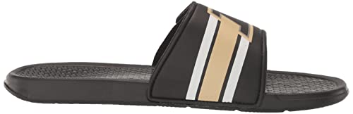 Image of FOCO Men's NBA Team Logo Sport Legacy Stripe Slide Sandals | Casual Sandals
