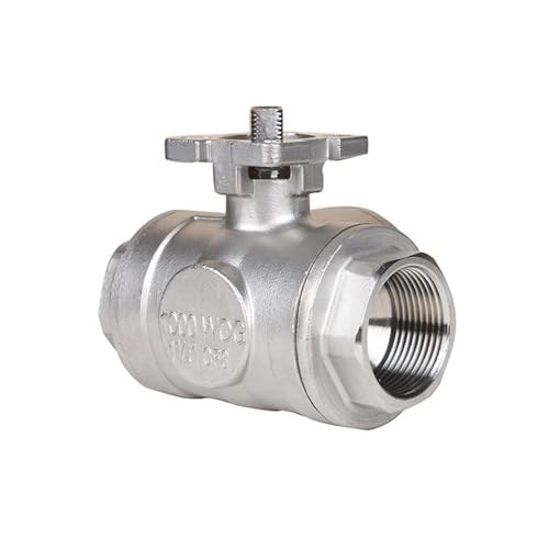 Robinet à boisseau sphérique 3 voies en acier inoxydable durable - 6