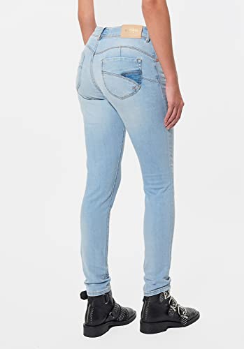 Kaporal Jean Slim Femme Flore 30 - vue 6
