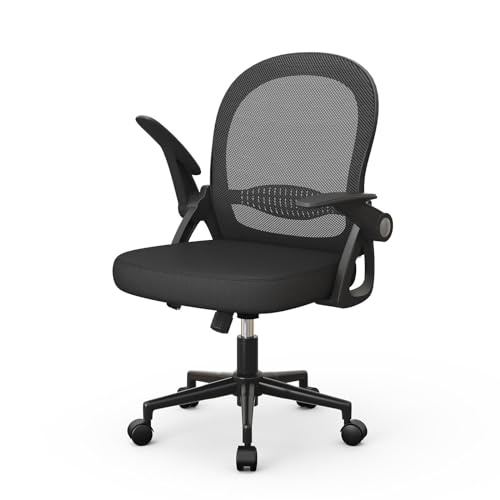 naspaluro Home Office Chair Ergonomic Desk Chair Swivel Computer Chair Mid-Back Mesh Chair with...